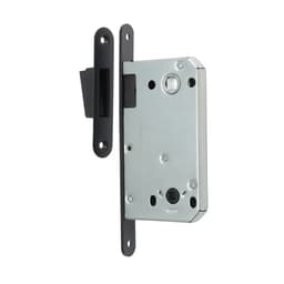 Защелка врезная магнитная LOCKLAND ZLK7BL, под завертку, цвет черный