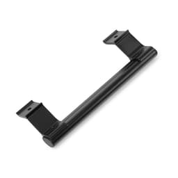 Ручка-скоба для пластиковых дверей ТУНДРА 001BL, металлическая, чёрная