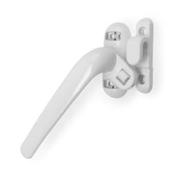 Ручка оконная ТУНДРА 004WH, металлическая, белая