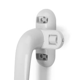 Ручка оконная ТУНДРА 004WH, металлическая, белая