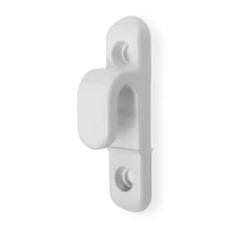 Ручка оконная ТУНДРА 004WH, металлическая, белая