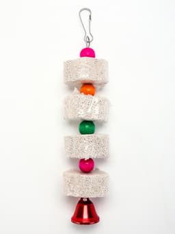 Точильные камни для птиц, с бусинами, 65 г