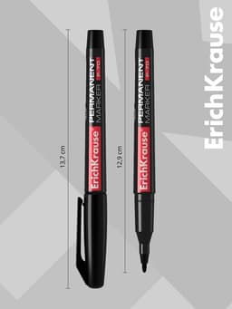 Маркер перманентный ErichKrause. P-70, чёрный, узел 1.0 мм