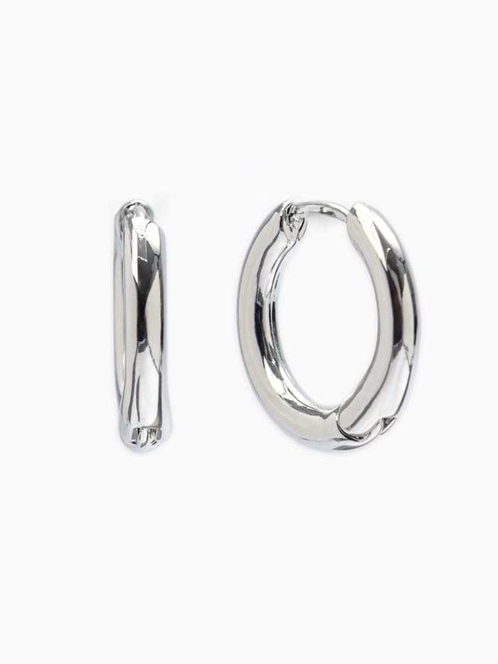 Серьги со съёмным элементом «Трансформер», клевер-сердце, бело-бежевые в серебре