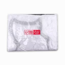 Пеньюар парикмахерский, с окном, белый