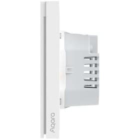 Умный выключатель Aqara H1 EU, двухклавишный с нейтралью, белый (WS-EUK04)