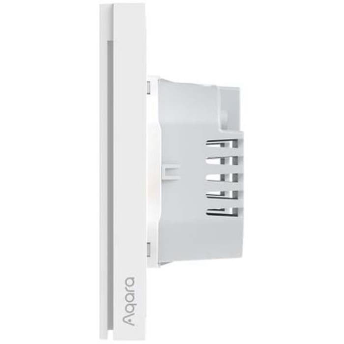 Умный выключатель Aqara H1 EU, двухклавишный с нейтралью, белый (WS-EUK04)