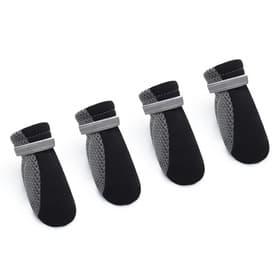 Ботинки для собак «Комфорт +», размер L (5.3×4 см), серо-чёрные