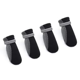 Ботинки для собак «Комфорт +», размер L (5.3×4 см), серо-чёрные