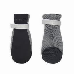 Ботинки для собак «Комфорт +», размер L (5.3×4 см), серо-чёрные