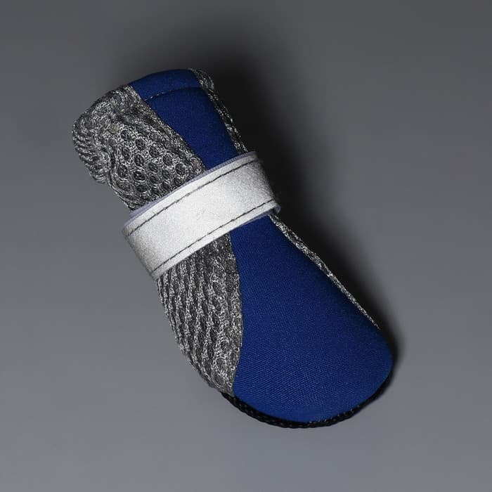 Ботинки для собак «Комфорт +», размер M (4.5×3.6 см), синие