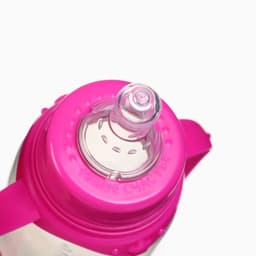 Бутылочки для кормления «Принцесса», 2 шт., 150 и 250 мл, прямые, фуксия