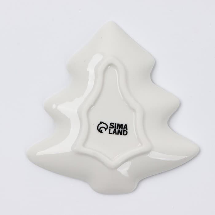 Подставка для чайных пакетиков новогодняя «Тепла», 8.7×8.5 см