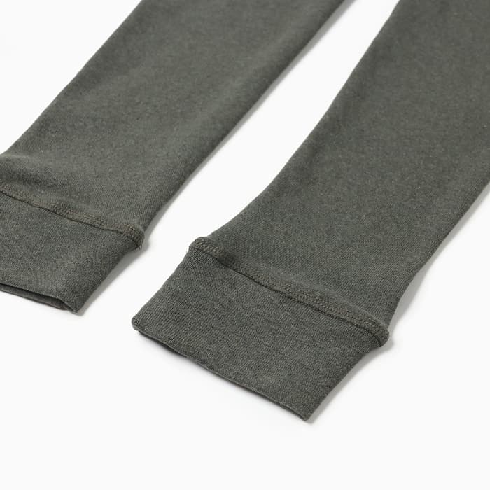 Кальсоны мужские термо, хаки, размер 46