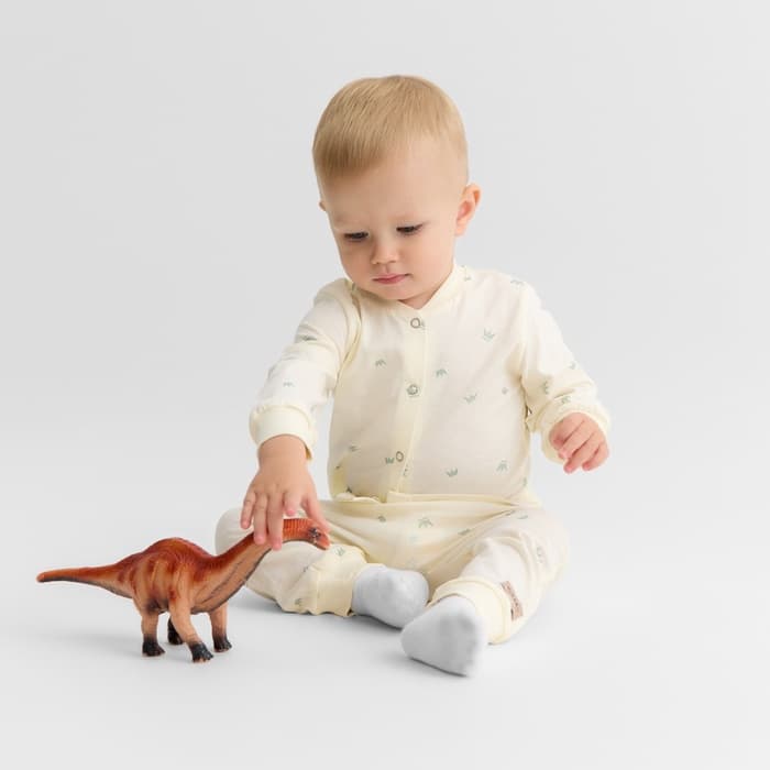 Кофточка детская MINAKU, рост 62-68 см, цвет молочный