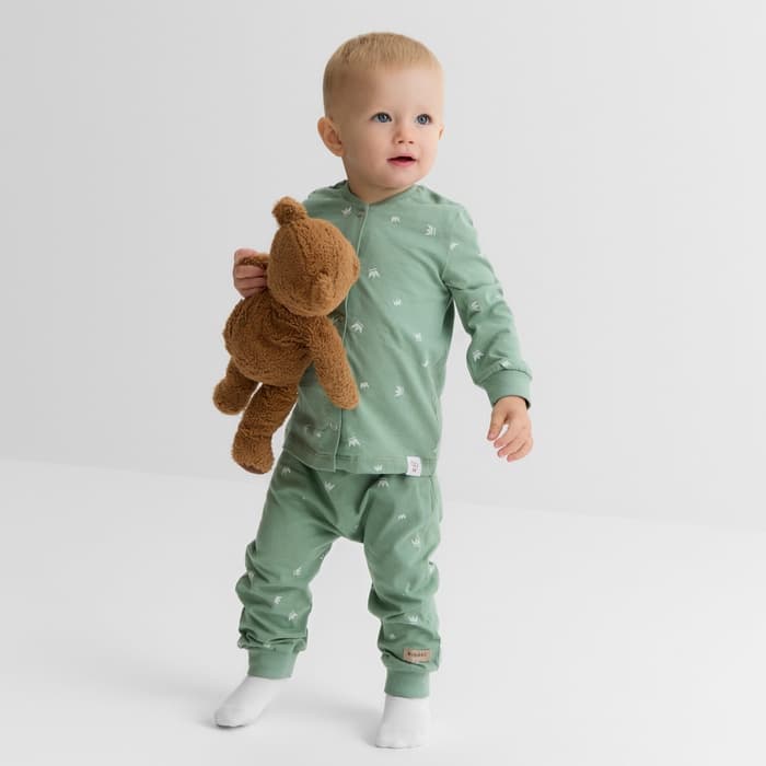 Кофточка детская MINAKU, рост 62-68 см, цвет оливковый