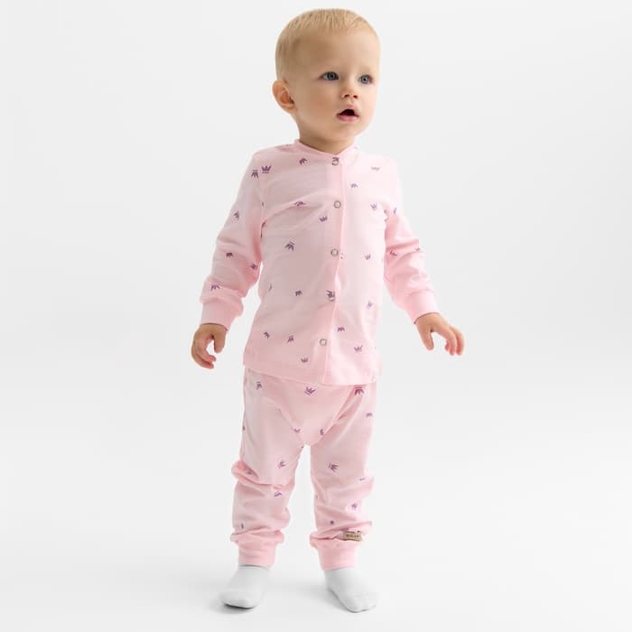 Кофточка детская MINAKU, рост 80-86 см, розовая