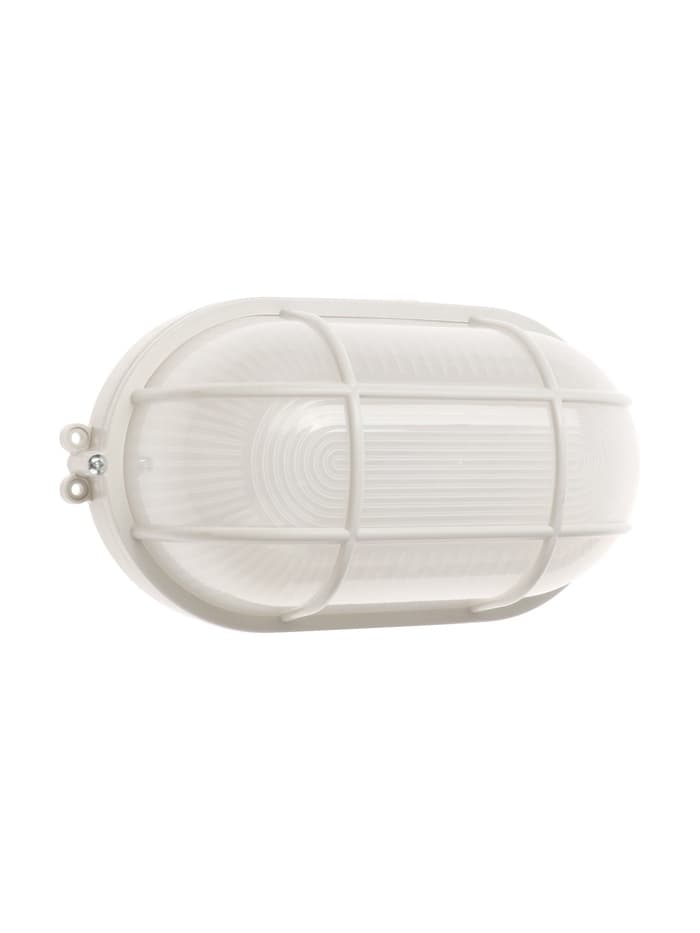 Светильник светодиодный, 6 Вт, 220 В, IP54, 6500К, пластик, овал, белый