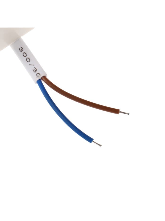 Светильник светодиодный, 6 Вт, 220 В, IP54, 6500К, пластик, овал, белый