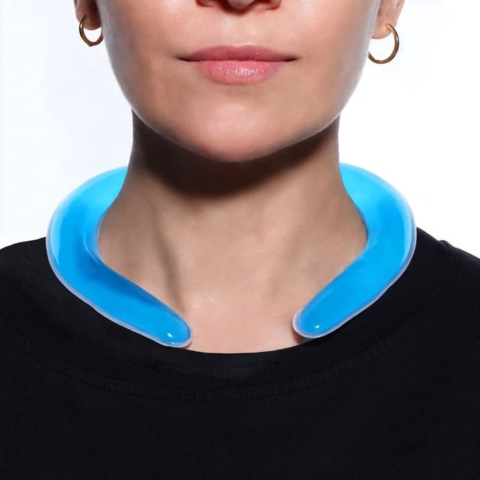 Воротник охлаждающий, 17×16×2 см, синий