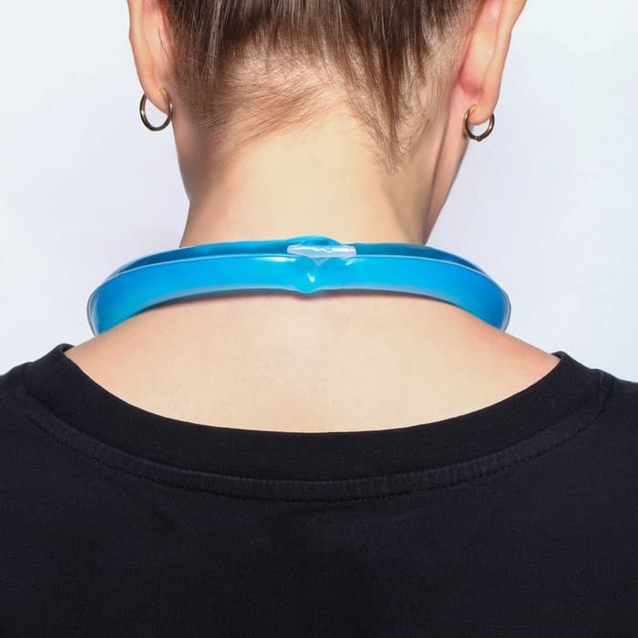 Воротник охлаждающий, 17×16×2 см, синий