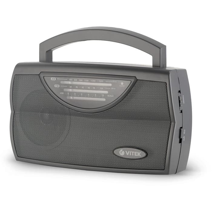 Радиоприемник настольный Vitek VT-3591, серый