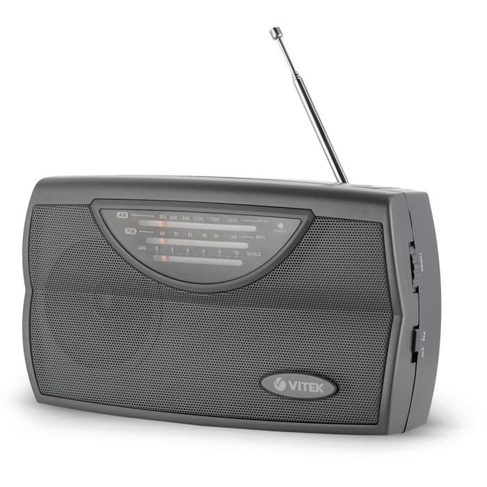 Радиоприемник настольный Vitek VT-3591, серый