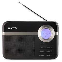 Радиоприемник настольный Vitek VT-3592, чёрный