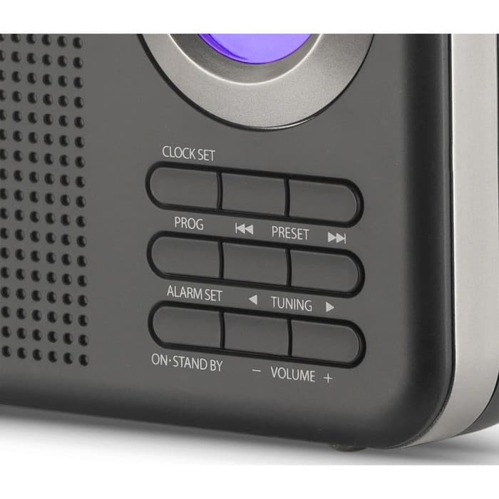 Радиоприемник настольный Vitek VT-3592, чёрный