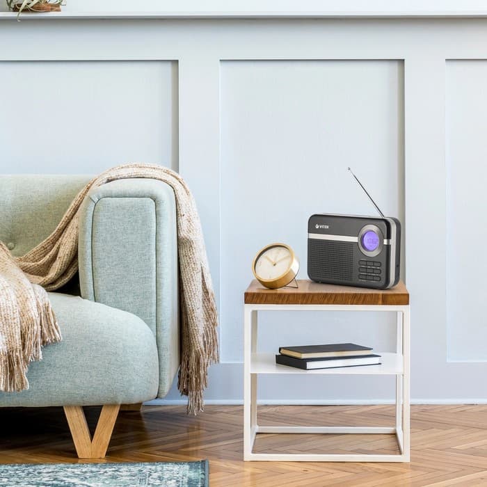 Радиоприемник настольный Vitek VT-3592, чёрный
