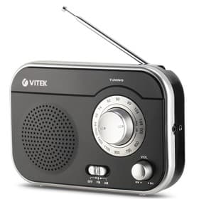 Радиоприемник настольный Vitek VT-3593, чёрный