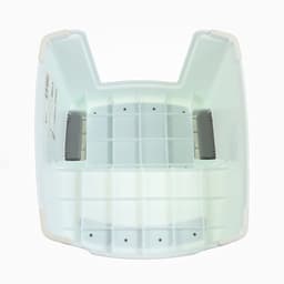 Табурет - подставка детский с прорезиненными ступеньками, 36×33×25 см, белый