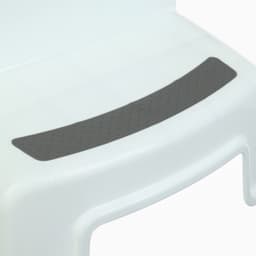 Табурет - подставка детский с прорезиненными ступеньками, 36×33×25 см, белый