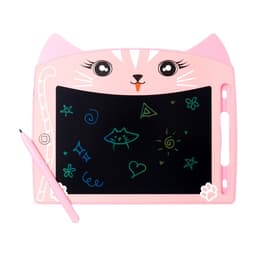 Планшет для рисования и заметок Luazon «Кот», 8.5", цветной дисплей, розовый
