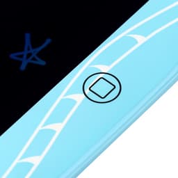 Планшет для рисования и заметок Luazon «Кот», 8.5", цветной дисплей, синий