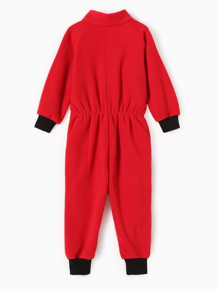 Комбинезон детский, красный, рост 92-98 см