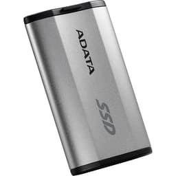Накопитель SSD A-Data, USB-C, 500 ГБ, SD810-500G-CSG, SD810, 1.8", серый