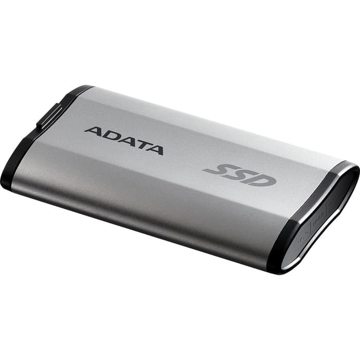 Накопитель SSD A-Data, USB-C, 500 ГБ, SD810-500G-CSG, SD810, 1.8", серый