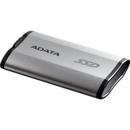 Накопитель SSD A-Data, USB-C, 500 ГБ, SD810-500G-CSG, SD810, 1.8", серый