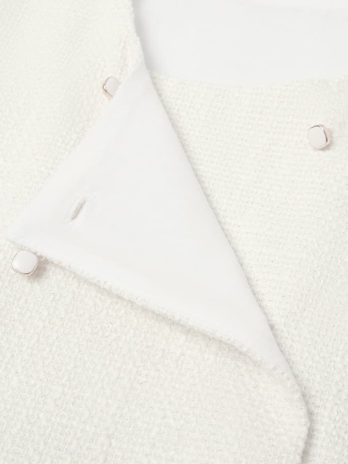 Жилетка для девочки, MINAKU :Party Dress, белая, рост 122 см