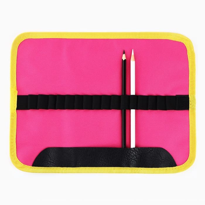 Пенал-скрутка, текстиль, «Краска»