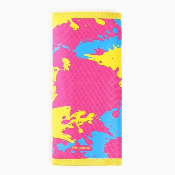 Пенал-скрутка, текстиль, «Краска»