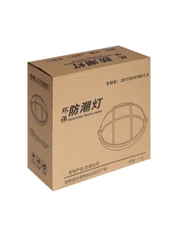 Светильник светодиодный, 8 Вт, 220 В, IP54, 6500K, пластик, решётка, белый