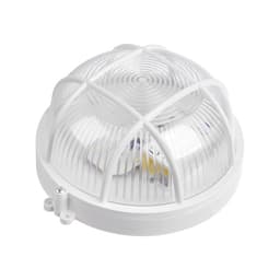 Светильник светодиодный аварийный, 8 Вт, 220 В, IP54, 6500K, пластик, решётка, белый