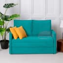 Диван – кровать «Бонн», механизм выкатной, велюр, цвет бирюзовый