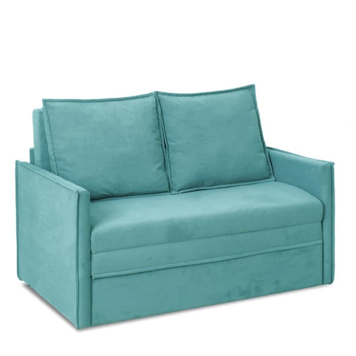 Диван – кровать «Бонн», механизм выкатной, велюр, цвет бирюзовый