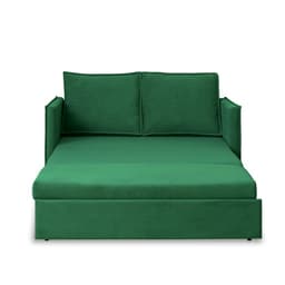 Диван – кровать «Бонн», механизм выкатной, велюр, цвет зелёный