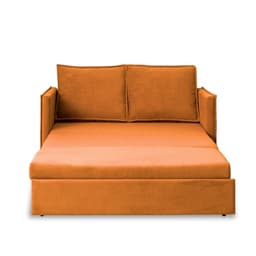 Диван – кровать «Бонн», механизм выкатной, велюр, цвет оранжевый