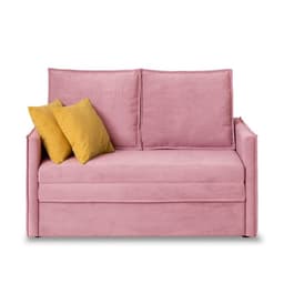 Диван – кровать «Бонн», механизм выкатной, велюр, цвет розовый