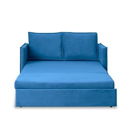 Диван – кровать «Бонн», механизм выкатной, велюр, цвет синий